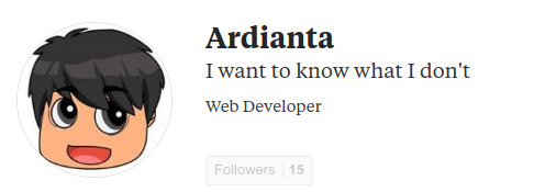 Profil Quora Ardianta